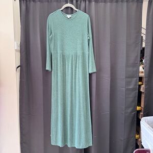 J. Jill Long Sleeve Green Dress